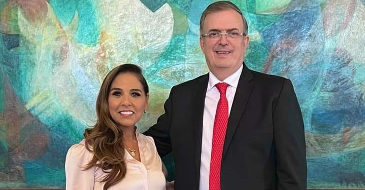 Se reúnen Mara Lezama y Marcelo Ebrard