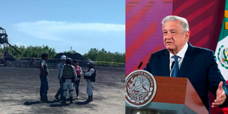 ‘No hay que perder la fe’, asegura AMLO ante mineros atrapados en Coahuila