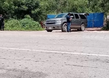 Se registra fuerte operativo policíaco en Mérida-Cancún por huachicoleo