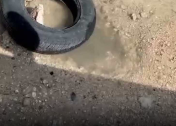 Fuga de agua ha provocado que personas se queden sin servicio en Tulum