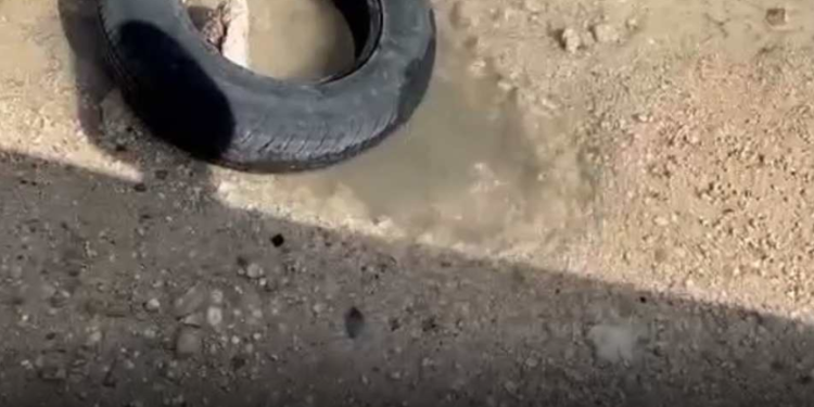 Fuga de agua ha provocado que personas se queden sin servicio en Tulum