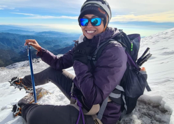 ¡Lo hizo! María Sosa escaló y conquistó el Pico de Orizaba