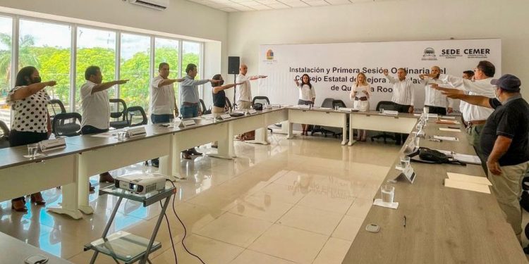 Toma protesta como consejero estatal de mejora regulatoria Lenin Amaro Vicepresidente de ANCER