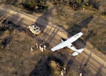 Roban avioneta asegurada por la FGR en San Quintín, Baja California