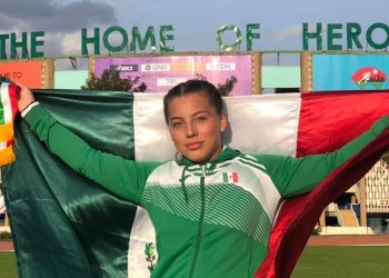Atleta mexicana, Paola Bueno avanza a la final en lanzamiento de martillo Sub 20