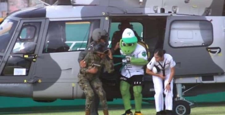 Uso de helicóptero Semar «obedece a solicitudes» tras escandalo de ‘Pochichoco’ de Olmecas Tabasco