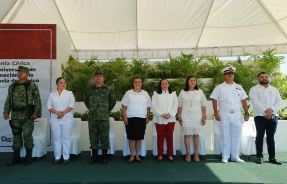 Se conmemora en Chetumal el 201 Aniversario de la Consumación de la Independencia de México