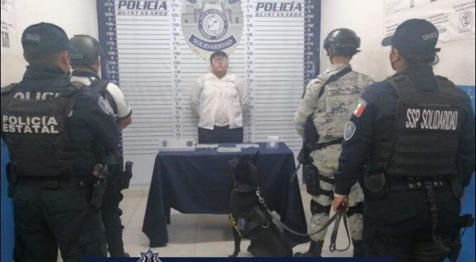 Aseguran a narcomenudista tras una inspección en un bar de Playa del Carmen