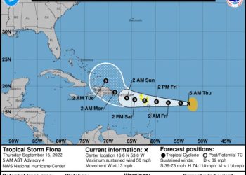 Tormenta tropical “Fiona” no representa ningún riesgo para Quintana Roo
