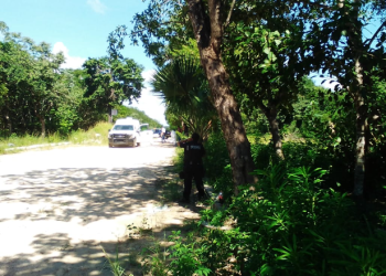 Hallan a segundo ejecutado en camino de terracería en Playa del Carmen