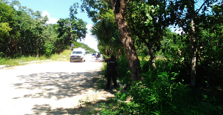 Hallan a segundo ejecutado en camino de terracería en Playa del Carmen