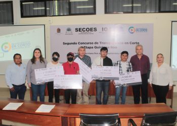Premia la SECOES a los ganadores del segundo concurso estatal transparencia en corto