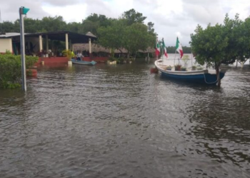 Lluvias intensas provocan desborde de ríos y arroyos en al menos doce municipios en Chiapas