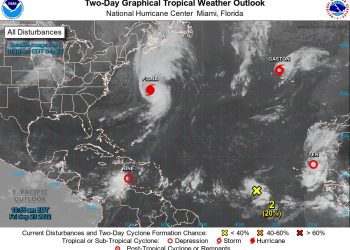 Se forma la depresión tropical número Nueve del Atlántico