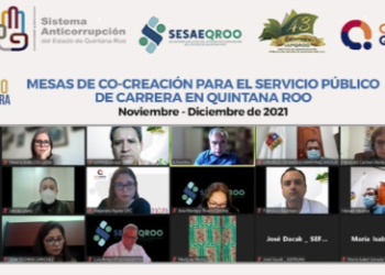 Culmina IAPQROO y sistema anticorrupción, consulta pública para impulsar el servicio público de carrera