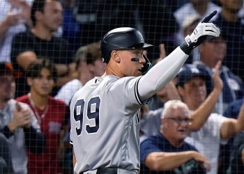 Aaron Judge, jugador de los Yankees suma 59 home runs en esta temporada