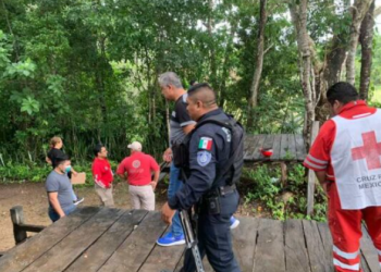 Padre encuentra a su hijo ahogado en una laguna de Felipe Carrillo Puerto