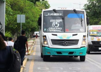 Extienden servicio de transporte colectivo en Cancún por festejo del Grito de Independencia