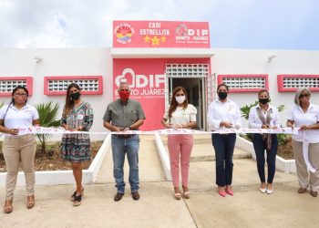 Inaugura DIF Benito Juárez Centro Asistencial de Desarrollo Infantil en Prado Norte