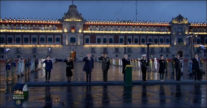 AMLO encabeza homenaje a las víctimas de los sismos de 1985 y 2017