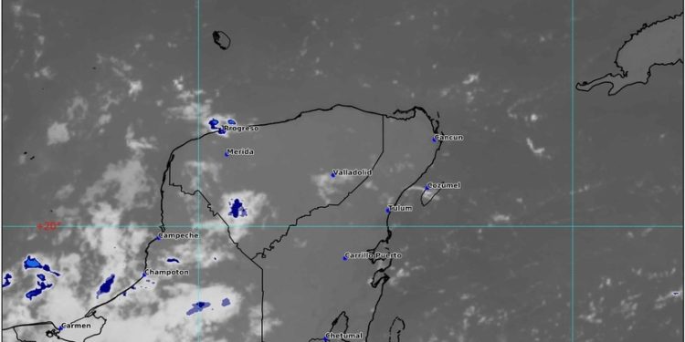 Prevén lluvias dispersas para Quintana Roo