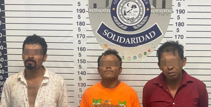 Detienen a tres sujetos por secuestro en Playa del Carmen