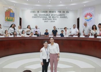 Primer Cabildo Infantil por un día inclusivo en Cancún