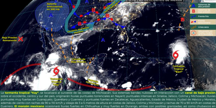 Prevén afectaciones en Quintana Roo por sistema de baja presión