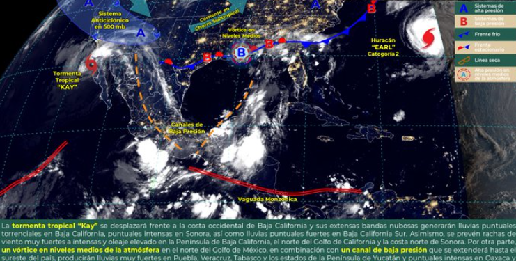 Prevén lluvias fuertes para Quintana Roo