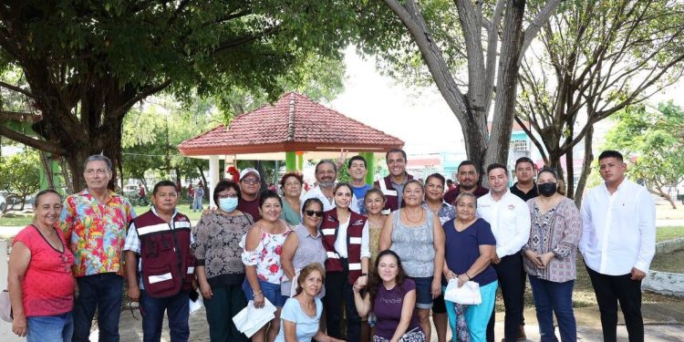 Supervisa Ana Paty Peralta brigada de servicios públicos en sm 93