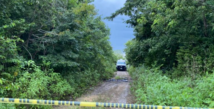 Hallan dos cuerpos en una brecha en la periferia de Cancún