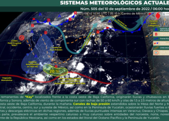Anuncian lluvias fuertes para Quintana Roo