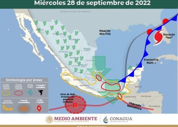 Llega el primer frente frío a Quintana Roo