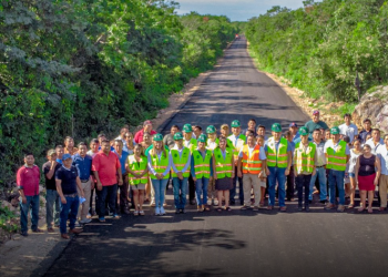 Mejoran los accesos a comunidades mayas en el municipio de Tulum