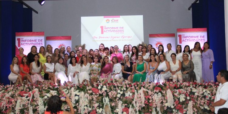 Presenta Verónica Lezama primer informe de actividades del DIF Benito Juárez