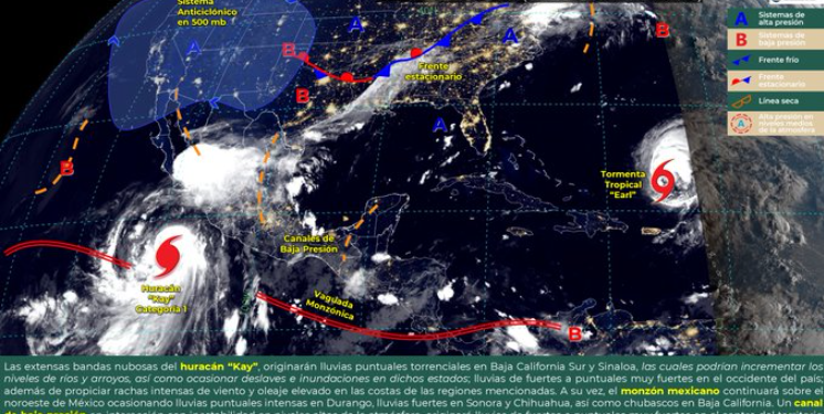 Prevén lluvias y temperaturas altas en Quintana Roo