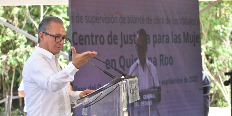 Fiscal afirma su compromiso de llevar a buen puerto el Centro de Justicia para las Mujeres en Playa del Carmen