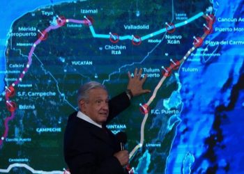 Tren Maya obra prioritaria, para resaltar la grandeza cultural de México: AMLO