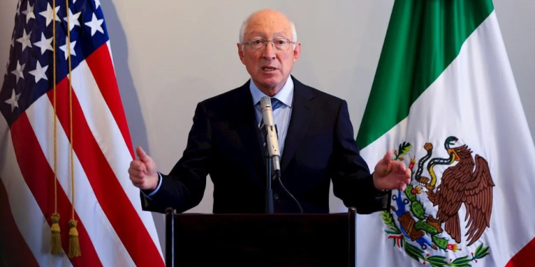 Embajador de EU en México reconoce que la inseguridad preocupa al gobierno de Joe Biden