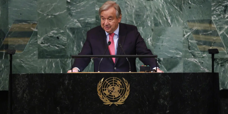 ONU advierte que “El mundo está fracturado“ ante graves problemas incapaz de resolver