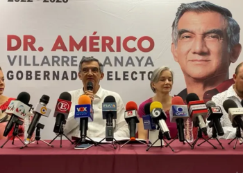 Gobernador electo de Tamaulipas acusa al actual gobernador de tenderle «un cuatro»