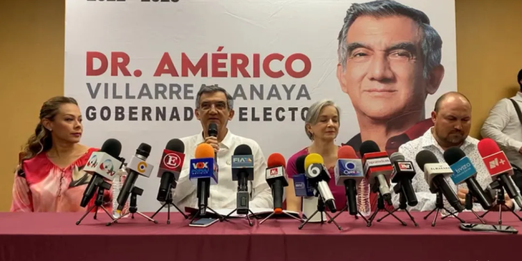 Gobernador electo de Tamaulipas acusa al actual gobernador de tenderle «un cuatro»