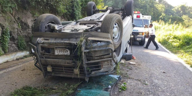 Elementos de Semar sufre accidente en Colima; escoltaban a la gobernadora
