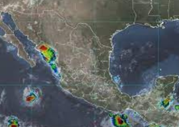 Prevén lluvias puntuales muy fuertes para el Pacífico mexicano