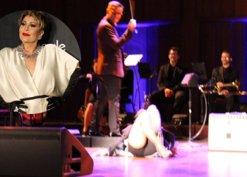 Alejandra Guzmán sufre caída en pleno show; cancelan concierto