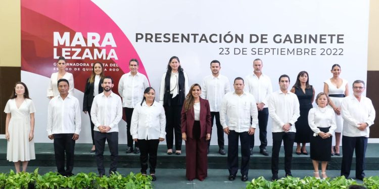 Presenta Mara Lezama a los integrantes de su Gabinete
