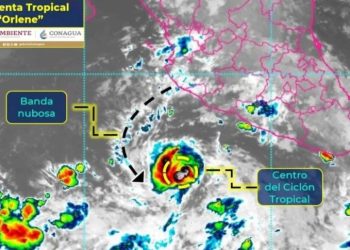 Tormenta tropical ‘Orlene’ se forma en el Pacífico mexicano