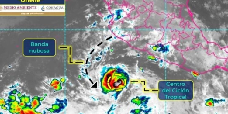 Tormenta tropical ‘Orlene’ se forma en el Pacífico mexicano