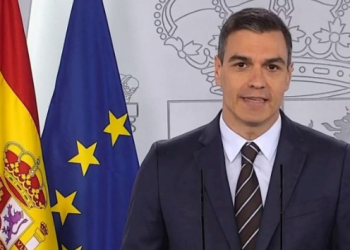 Presidente español Pedro Sánchez da positivo a Covid-19