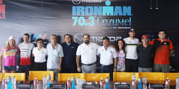 Cozumel listo para la onceava edición del Mazda Ironman 70.3